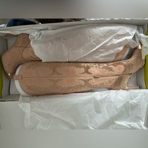 KatyannaTwo Over-the-Knee Rhinestone Embellished Western Dress Boots